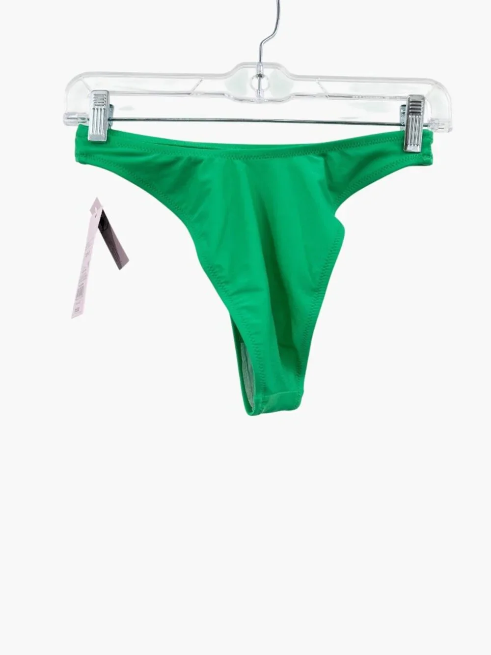 NEW Wild Fable Mid-Rise Ultra High Leg Super Cheeky Bikini Bottom - Green Apple